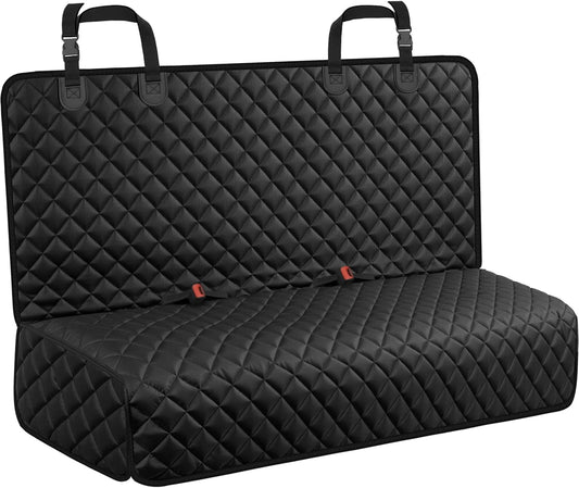 100% Waterproof Pet Seat Cover Car Seat Cover for Pets - Scratch Proof & Nonslip Backing & Hammock, Quilted, Padded, Durable Pet Seat Covers for Cars Trucks and Suvs